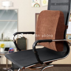 Gối tựa lưng + lót ghế đa năng cao su non loại to rộng GTL-04